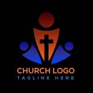 Cross Church Logo Template - MasterBundles