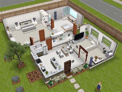 Sims Freeplay Simple House Ideas