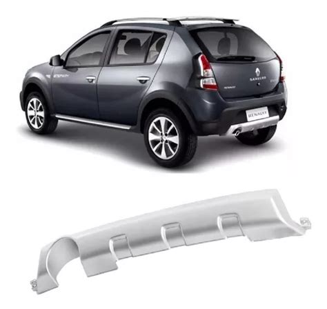 Moldura Spoiler Paragolpe Trasero Sandero Stepway 2011 2013c En Venta