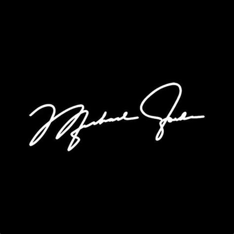 Michael Jordan Signature Vinyl Decal Sticker