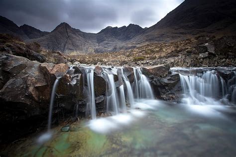 Fairy Pools Isle Of Skye Rocks Nature Skye Waterfalls HD