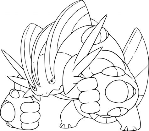 Coloriage Mega Pokemon Laglarge Coloriage Mega Pokemon Des The Best