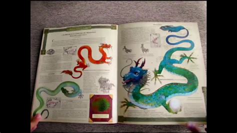 El Gran Libro De Los Dragones Dragonology Flip Through Youtube