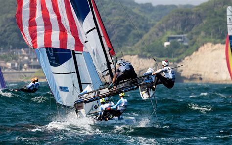 Tokyo 2020 Olympic Sailing Brits To The Fore On Day Four Yachting World