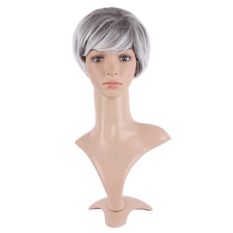 Perruque 25cm Gris Blanc Sex Dolls France