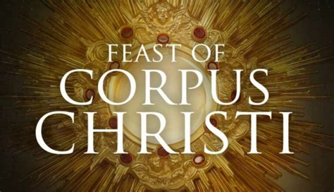 June Corpus Christi Sunday Holy Rosary Glorious Mysteries