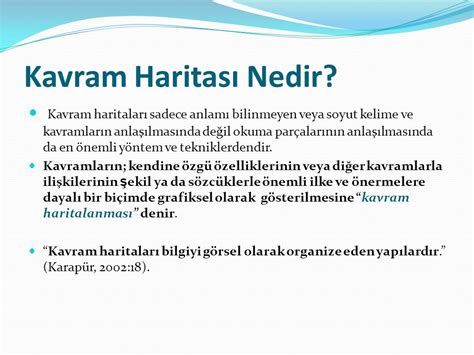 Kavram Haritas Y Ntemi Ppt Indir