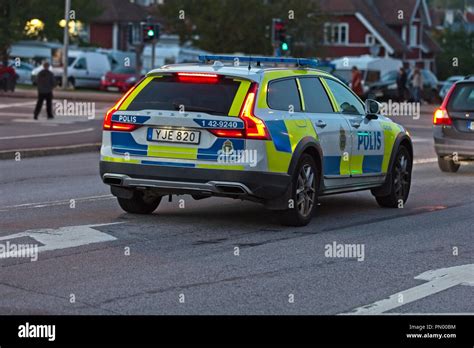 Swedish Police Car Hi Res Stock Photography And Images Alamy