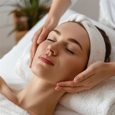 Premium Photo Photo Portrait Of A Young Woman Getting Having A Head