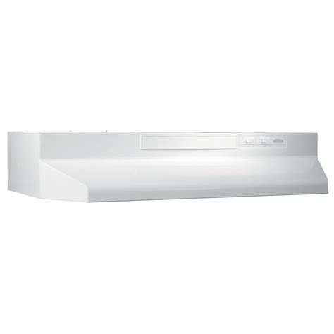 Broan 30 Convertible Under Cabinet Range Hood White Home Outlet