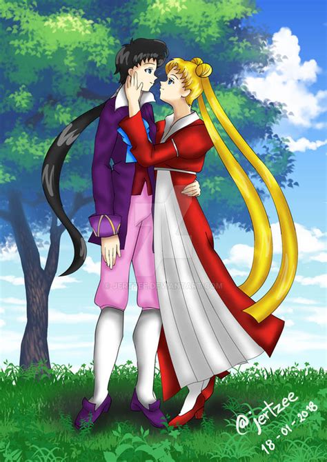 Usagi X Seiya Sailor Moon Candy Candy Mash Up By Jertzee On Deviantart