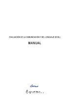 PDF EVALUACIÓN DE LA COMUNICACIÓN Y DEL LENGUAJE ECOL 2016 09 20