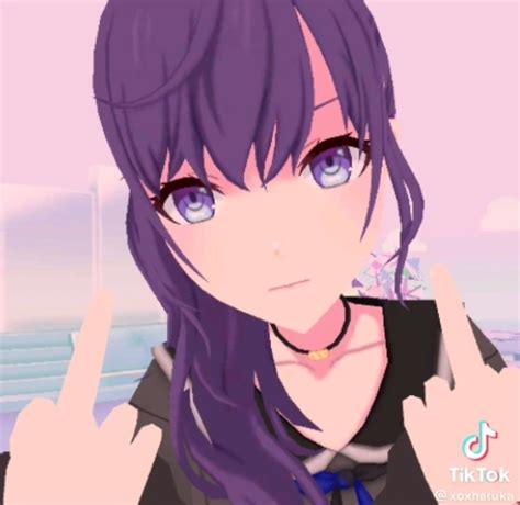 MAFUYU SHOWS HER FAVORITE FINGER EMOTIONAL In 2023 Anime Vocaloid