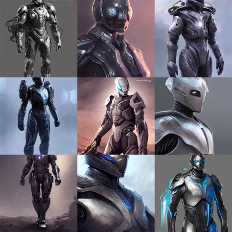 Mystical Sci Fi Super Hero Armor Suit Hyper Stable Diffusion