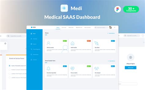 Medi Medical Dashboard Ui For Figma Templatemonster