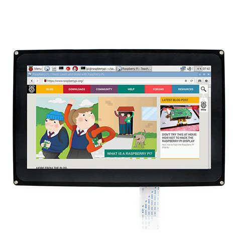 Inch Capacitive Touch Screen Lcd X Hdmi With Bicolor Case