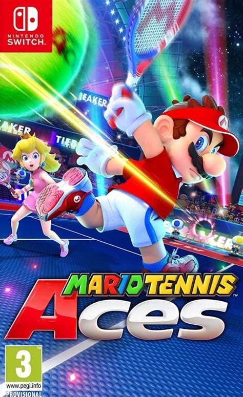 Car Tula De Mario Tennis Aces Para Switch