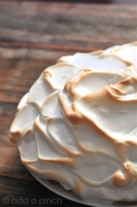 Meringue Recipe - Add a Pinch