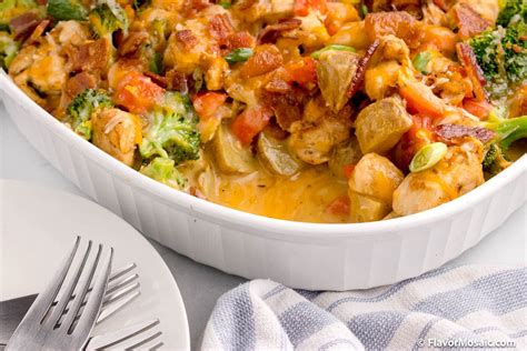 Best Chicken Broccoli Potato Casserole Recipe Flavor Mosaic