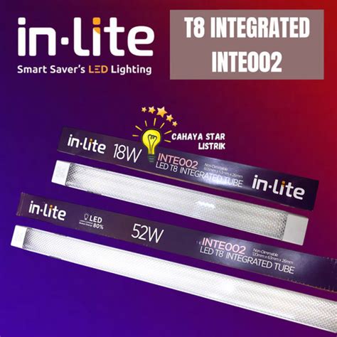 Jual Inlite Inte Lampu Led T Integrated Prismatic W W Pilih