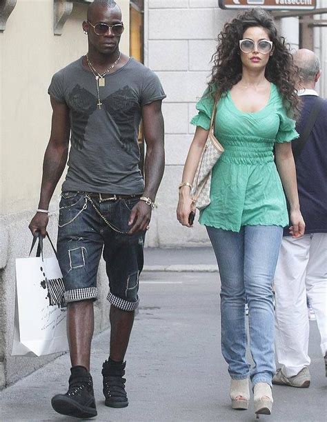 Football Stars Mario Balotelli And Girlfriend Raffaella Fico New Photos Bad Fashion Bad