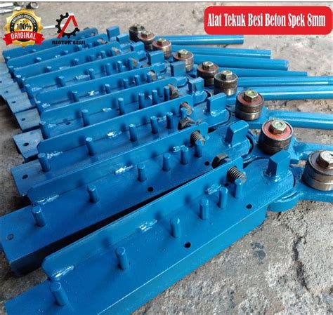 Alat Tekuk Besi Begel Penekuk Besi Beton Plat Strip Besi Spek Mm