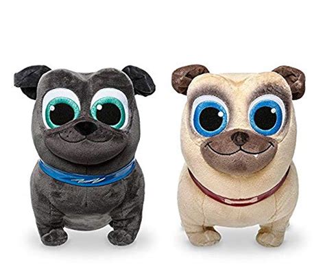 Disney Puppy Dog Pals - Bingo and Rolly Medium Plush (Combo Set ...