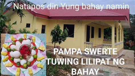 Pampaswerte Para Laging May Pera Pampa Swerte Tuwing Lilipat Ng Bahay