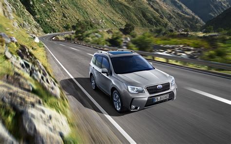 Download wallpapers 4k, Subaru Forester, 2018 cars, SUVs, new Forester ...