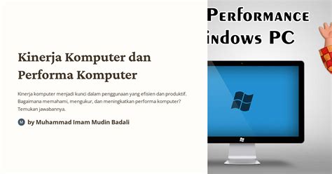 Kinerja Komputer Dan Performa Komputer