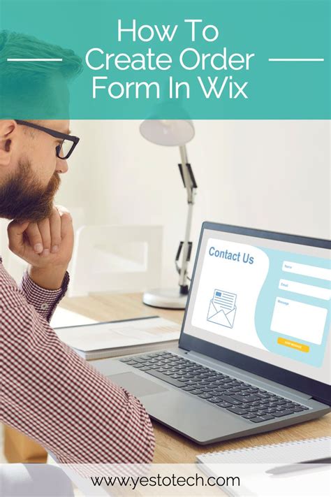 Custom Forms In Wix How To Create Order Form In Wix Simple Wix