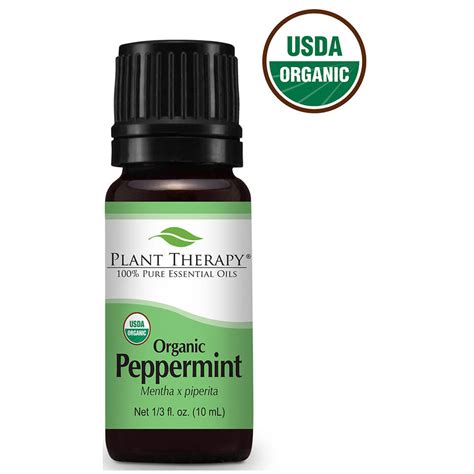 Organic Peppermint Essential Oil 10 Ml Simoy Ng Haraya