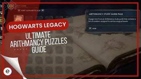 How To Solve Arithmancy Puzzles In Hogwarts Legacy - eXputer.com