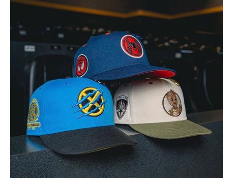 Marvel X Lids Hat Drop 59fifty Fitted Hat Collection By Marvel X Lids X