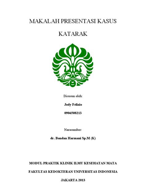 PDF Maklah Katarak DOKUMEN TIPS