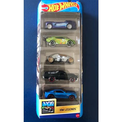 Hot Wheels 5 Carrinhos Mattel Escolha Seu Kit Original Shopee Brasil