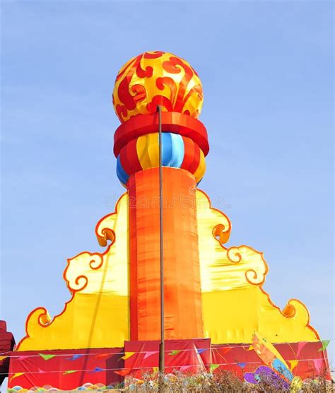 The Chinese dragon lantern stock photo. Image of statue - 236982176