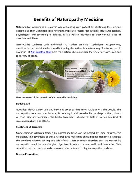 Ppt Benefits Of Naturopathy Medicine Powerpoint Presentation Free