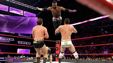 Goldust Cedric Alexander Vs Drew Gulak Ariya Daivari Photos WWE