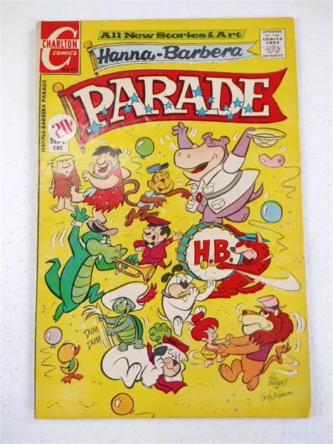 Hanna Barbera Parade Charlton Flintstones Comic Rare