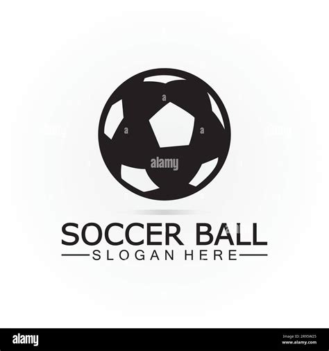 Soccer Ball Logo Design Icon And Symbol Vector Template Football Logo Design Stock Vector Image