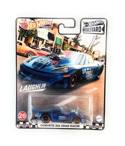 Hot Wheels Boulevard Corvette Z Drag Racer Laughlin Model Grl