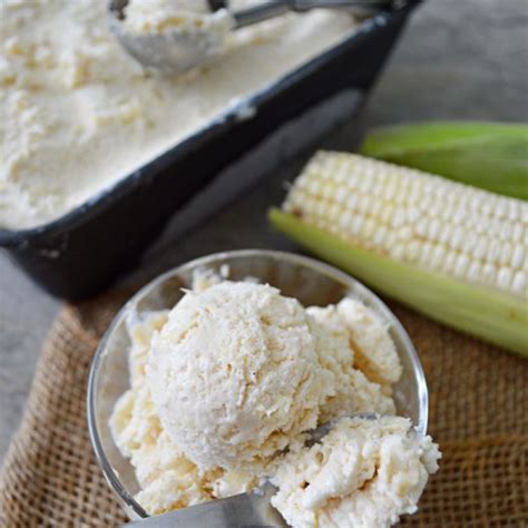 Helado De Elote Ma Z Choclo Pizca De Sabor