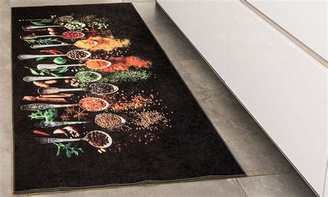 jusqu à 73 Tapis de cuisine Stampa avec motifs épices Groupon