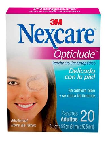 Parche Ocular Adulto Nexcare Opticlude Caja X Und M Cuotas Sin