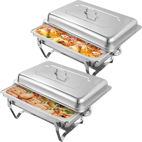 Naviocean Chafing Dish Buffet Set Chafers And Buffet Food