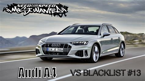 Audi A4 Vs Vic Blacklist 13 Need For Speed Most Wanted Black