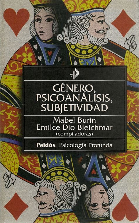 Genero Psicoanalisis Subjetividad Ediciones T Cnicas Paraguayas