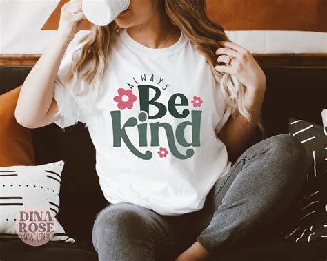 Always Be Kind Svg Kindness Svg Inspirational Svg Etsy