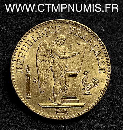 Francs Or Genie Iii Republique A Paris Ctmp Numis Achat